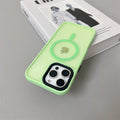 Luxury Magnetic for Magsafe Wireless Charge Case For iPhone 11 12 13 14 Plus 15 16 Pro Max Shockproof Matte Hot Selling Cover