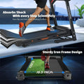 3.5HP Treadmill with Incline, 330 lb Capacity, Bluetooth - View 6 | SAMAG