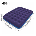 Inflatable Air Mattress Bed with Built - in Pump, Flocked - View 8 | SAMAG