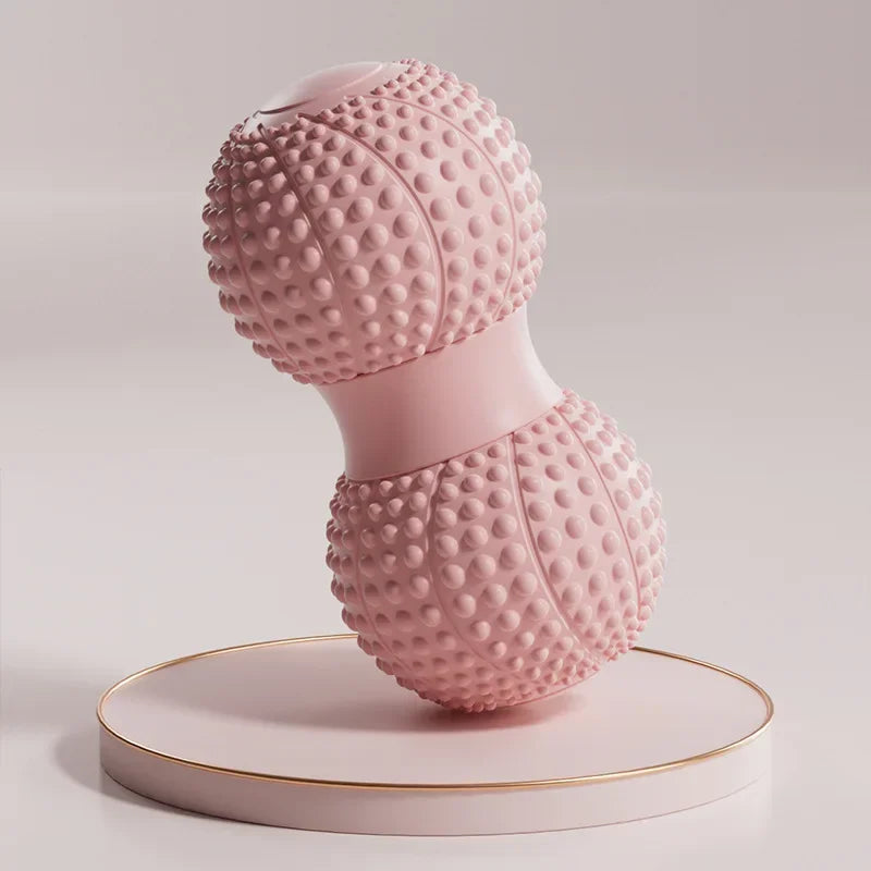 Yoga Ball Spinal Muscles Relax Double Ball For Hip Back Leg Acupoint Stimulation Massage TPE Fascia Peanut Ball Foot Massage