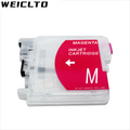 LC38 LC39 LC36 LC61 LC65 LC980 LC985 LC990 LC1100 No Chip Refillable Ink Cartridge for Brother DCP-J125 185C 195C J315W 290C