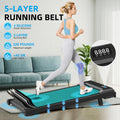Foldable Under Desk Treadmill Electric Walking Pad, LED - View 3 | SAMAG