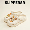 Women's Slippers 2026 Summer New Arrival Head Thick-soled Cartoon Versatile Outer Wear Non-slip Clogs Women's Beach Sandal