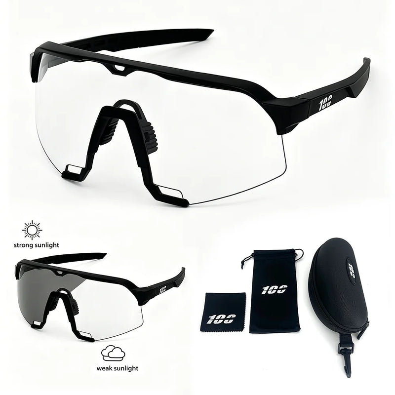 Bicycle Photochromic Sunglasses UV400 HD Lens MTB Cycling | SAMAG