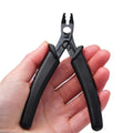 Parallel Pliers with Spring for Jewellery Clamping DIY Craft Carbon Steel Flat Sharp Round Nose Non-Slip Plier Jewelry Tools