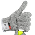 Hot Level 5 Protection Safety Anti Cut Gloves High-strength Kitchen Cut Resistant Gloves For Fish Meat Cutting Safety Amagi