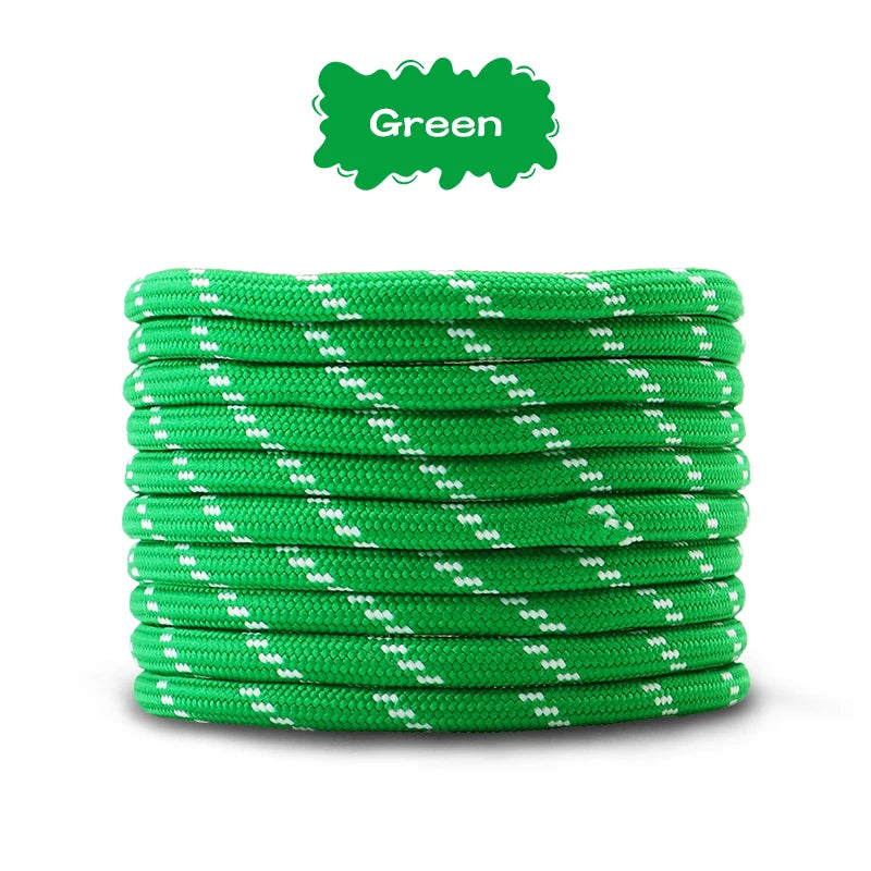 Quality Bold Round Shoelaces Durable Polyester Shoe laces Sneakers Boots Laces for Shoes Accessories 100/120/140/160cm 1Pair