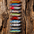 Long Cast Metal Bait Spinner Spoon Sea Fishing Lures Jigs | SAMAG
