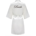 Rose Gold Kimono Satin Women Bathrobe Wedding Sister | SAMAG