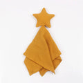 Baby Security Blanket Soft Cotton Muslin Comforter for Newborn Infant Sleeping Snuggle Toy Stuffed Animal Soothe Appease Towel