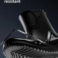 Rain Shoes Men's Medium Tube Non-slip Waterproof Shoes Outdoor Water Boots Thermal Short Tube Rubber Shoes Men