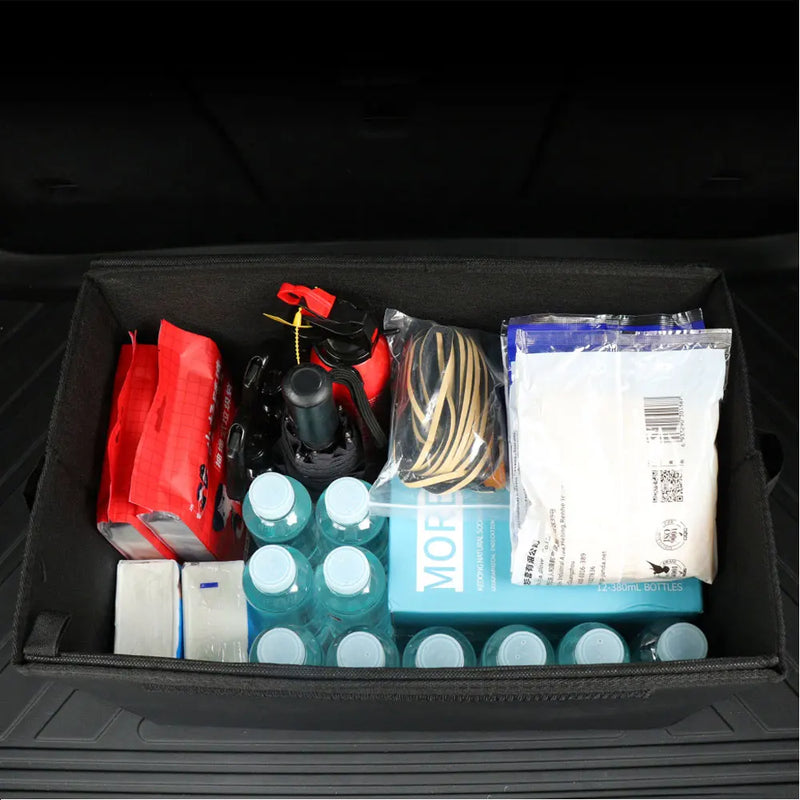 Car Trunk Stowing Tidying Large Capacity Storage Box Organizer Bag For Ford Ecosport STRACING Transit Escort Focus Fiesta Shelby
