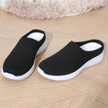 Women's Summer Shoes Plus Size Casual Single Ladies Shoes Soft Sole Cover Half Slippers Sale Shoes with Free Shipping
