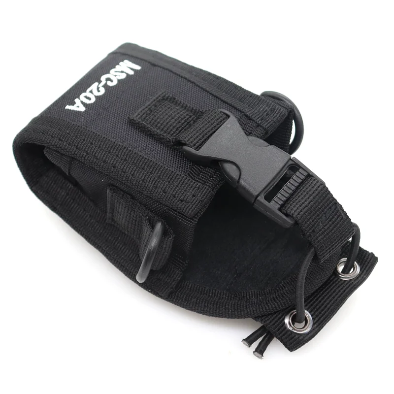 Tactical Molle Radio Walkie Talkie MSC-20A Nylon Pouch Waist Bag Holder Pocket Portable Interphone Case  for Hunting Camping