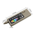 2 in 1 Diamond & Moissanite Tester Pen High Accuracy Gemstone Jewelry Detector for Ruby Gold Pro Jeweler Tool Kit