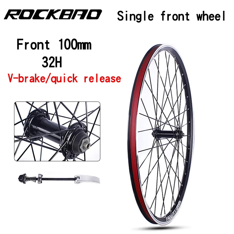ROCKBAO 20 Inch Bike Wheelset 24 26 Aluminum Alloy - View 8 | SAMAG