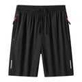 Men's Quick Dry Running Shorts with Drawstring and Zip Pockets - Ideal for Athletic Workouts and Gym - View 19 | SAMAG