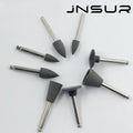 Dental Silicone Grinding Head Amalgam/Metal Polisher For Low-Speed Handpiece Contra angle Composite Teeth Polishing RA Stone