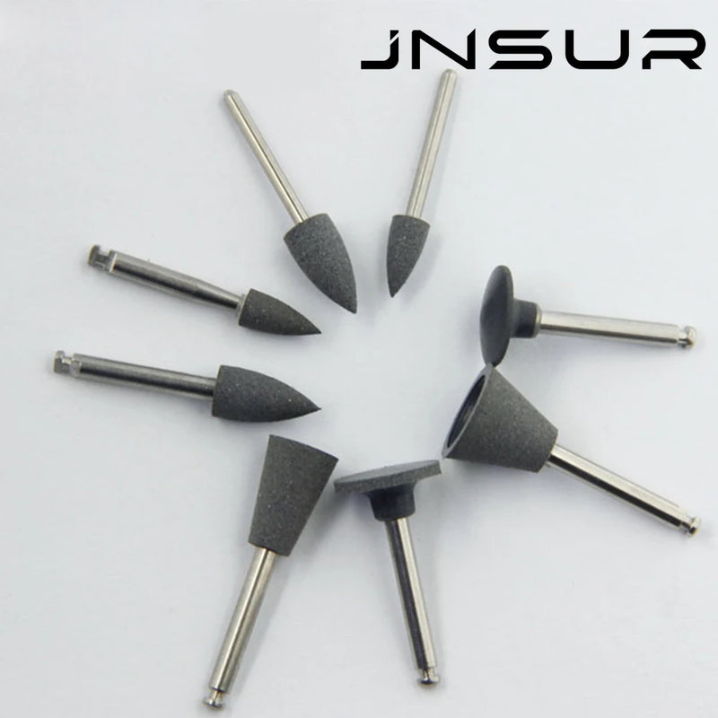 Dental Silicone Grinding Head Amalgam/Metal Polisher For Low-Speed Handpiece Contra angle Composite Teeth Polishing RA Stone