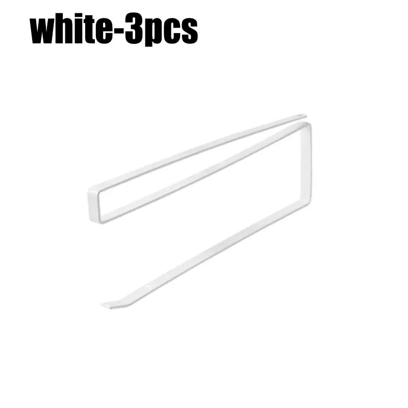 Space Saving Under Cabinet Paper Towel Holder No Drill Adjustable Mount Kitchen Organizer Rack Plastic Wrap - View 11 | SAMAG