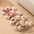 Fluffy Women's Slippers Home Autumn Winter Luxury Designer Woman Shoes Flat Trend Indoor Fuzzy Fur Slides Plush Elegant Footwear