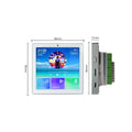 4 channel*20W Wall Amplifier Bluetooth-compatible 4 inch Sound Amp Home Theater Sound System Stereo Music Panel for Restaurant