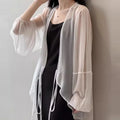 Summer Sun Protection Shirt Korean Women Chiffon Cardigan - View 5 | SAMAG