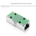 Network cable butt connector extender adapter rj45 network monitoring broadband crystal head adapter straight connector connecti