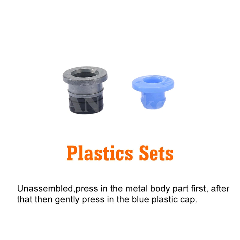 3D Printer Extruder Parts Bowde ECAS04 Pneumatic Fitting Straight Quick in Print Extruder Embedded Collet Clips for PTFE Voron