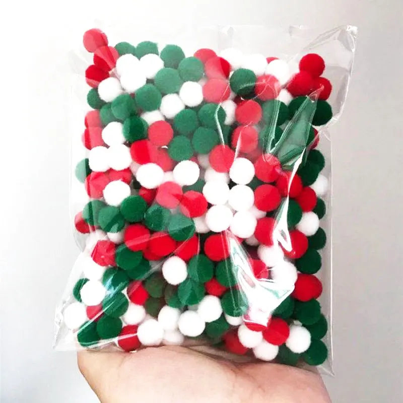 20/100/200/300/500pcs Cat Toys Cute Funny Stretch Plush Ball Cat Toy， Ball Creative Colorful Interactive Cat Puff Balls Chew Toy