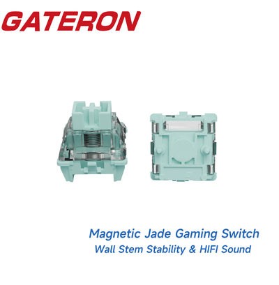 GATERON Magnetic Jade Gaming, Attraction, Silent Switch | SAMAG