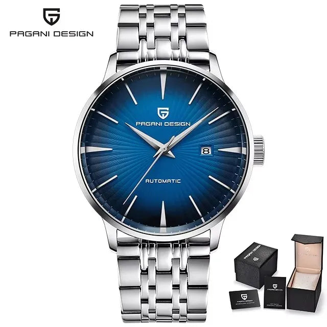 2026 New PAGANI DESIGN Men's Watches Fashion Sports Gold Watch For Men Automatic Mechanical Wristwatches Men Waterproof Leather
