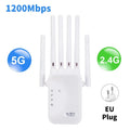 Dual Band Wifi AmplifierAC1200/AC300  2.4G/5G Repeater Network Expander Range Extender Wireless Router Signal Booster