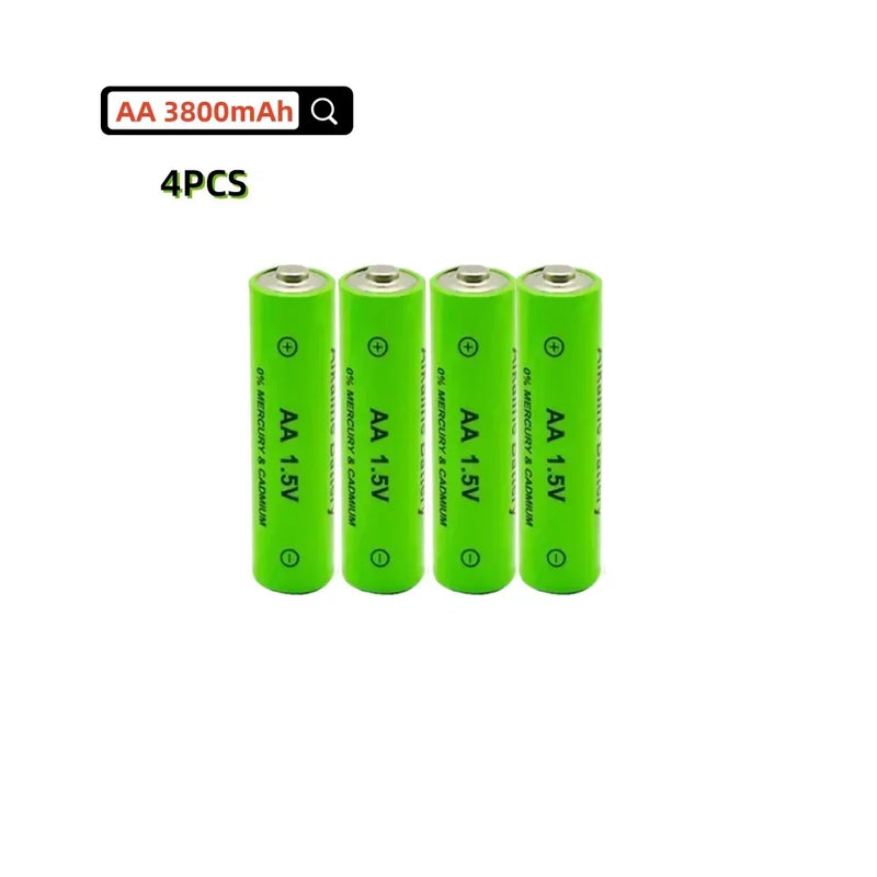 2-40PCS AA Battery 3000mAh Rechargeable Battery 1.5V AA Battery for Clocks Mice Computers Toys So on Toys