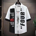Men's Short-Sleeve Shirt Summer Five-Quarter Sleeve | SAMAG