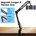 Tattoo Tablet Stand 360° Rotating Bed Desktop Mount Long Arm Metal Adjustable for iPad Pro Air Mini 4~11Tattoo Accessories