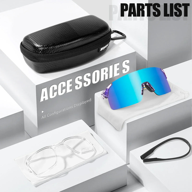 SCVCN NEW Fashion Cycling Sunglasses for Men Women MTB | SAMAG
