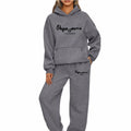 2026 Womens Print Hooded Sweatshirts Suit High Quality Hot Sales Outfits Clothing Fashion Casual Jogging Pants Sets