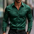 European American Trendy Men Geometric Branch Line | SAMAG