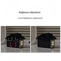 LED Digital Alarm Clock House Voice Control Date Week Brightness Adjustment Electronic Table Clock with Night Light 12/24H