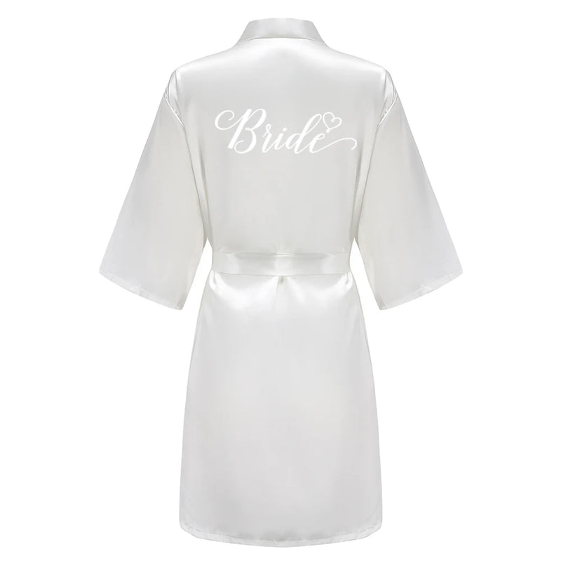 Champagne Women's Bride Bridesmaid Robes for Bridal Party | SAMAG