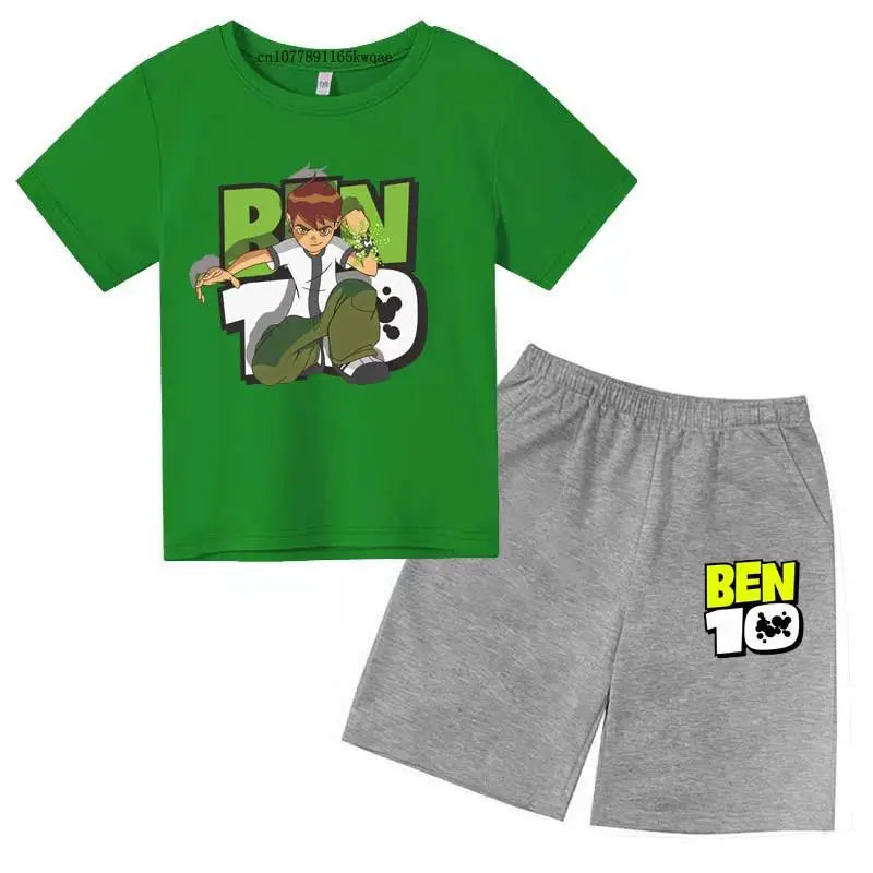 Kids Cartoon Ben Tennyson 10 Print Summer Breathable - View 10 | SAMAG