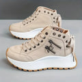 Designer Women Sneakers High Top Denim Canvas Shoes Female Girls Students Canvas Shoes for Women Lace Up Platform Sneakers