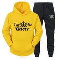 Lover Tracksuit Hoodies Printing QUEEN KING Couple | SAMAG