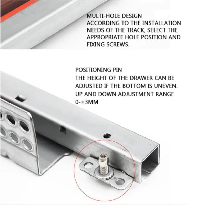 /1Pair Rebound Press Push To Open Under Mount Furniture | SAMAG