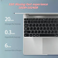 15.6inch 2026 Intel Core I9 10980HK Windows 11 Laptop Gamer RAM 16GB SSD 1TB Gaming Laptops Office Study HD PC Notebook Portable
