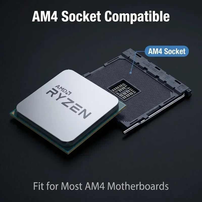 Festinant AMD Gaming CPU Ryzen 3 3200G R3 3200G 3.6GHz Quad-Core 4-Thread 65W AM4 with Radeon Vega 8 Graphics