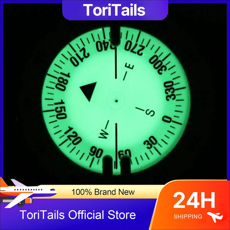 ToriTails 50m Scuba Diving Compass Multi - function Camping - View 5 | SAMAG