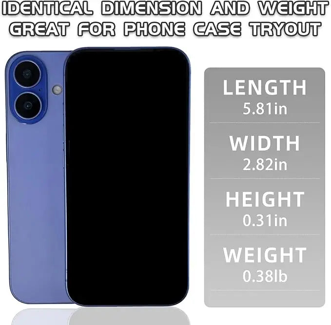 24-Hour Shipping Realistic Non-working Dummy Phone Model For iPhone 16  16plus mockup  prop  phone for display photography