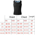 1pcs Men's Shapewear Zipper Coated Silver Vest Exercise slimming corset Compression Sweat Reducing Fat Sauna Tops Waist Trainer